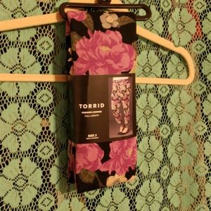 Floral Torrid Fashion Leggings